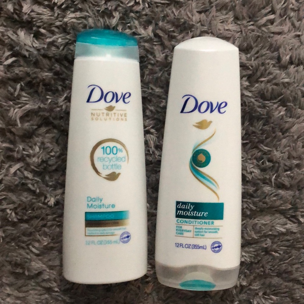 Dove shampoo & conditioner set